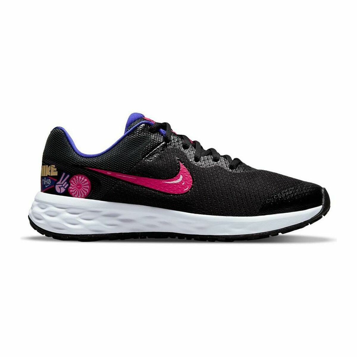 Nike Revolution 6 DD1104-013 Sportschuhe für Kinder – Schwarz