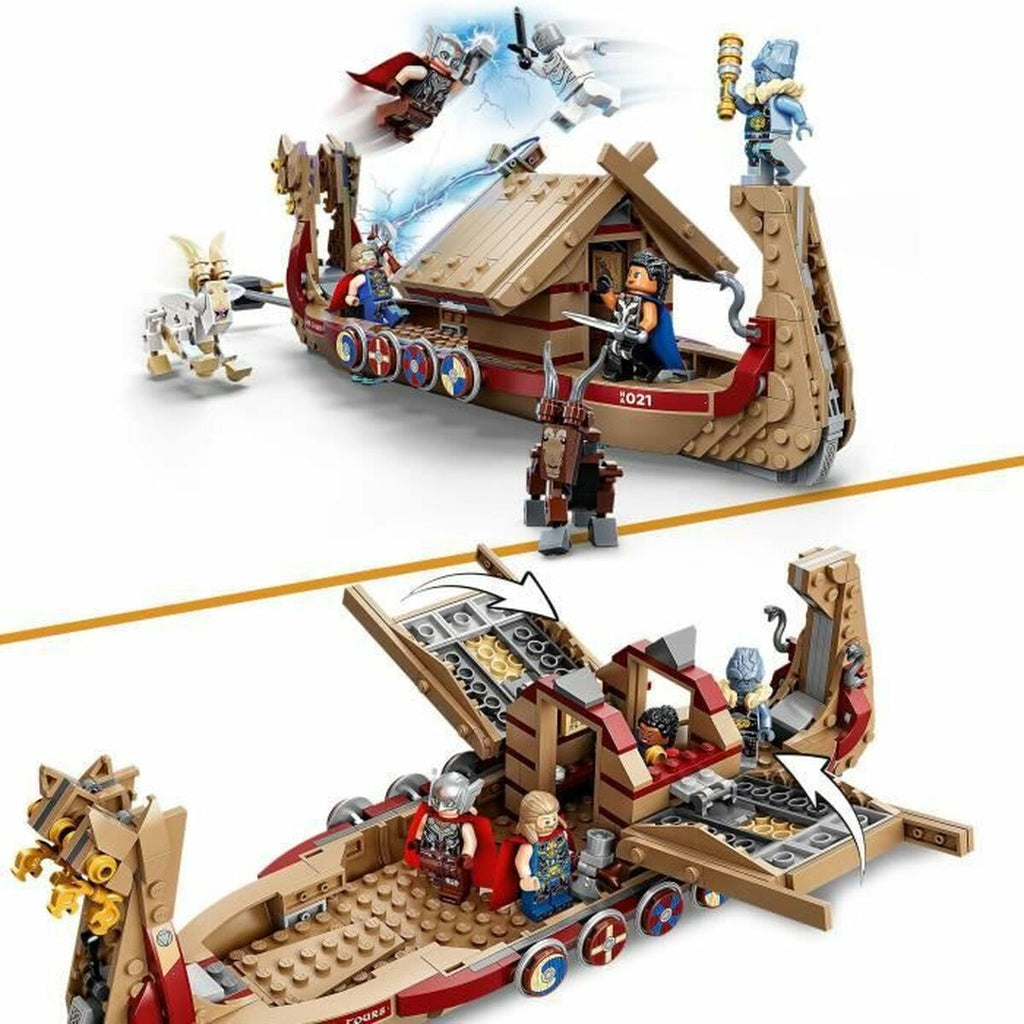 LEGO Bauset Thor: Love and Thunder – Das Ziegenboot