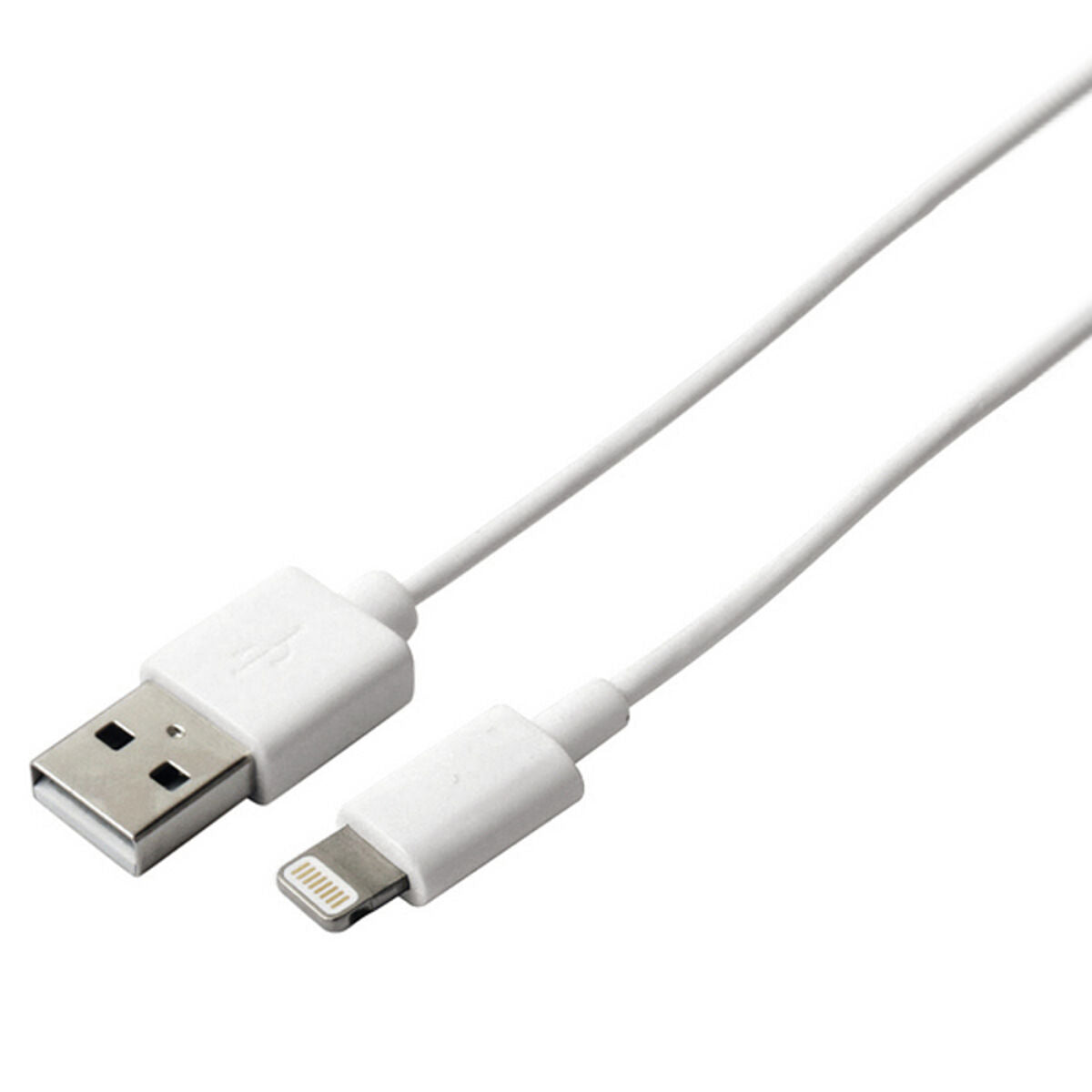 USB auf Lightning Kabel KSIX Apple-kompatibel Weiß