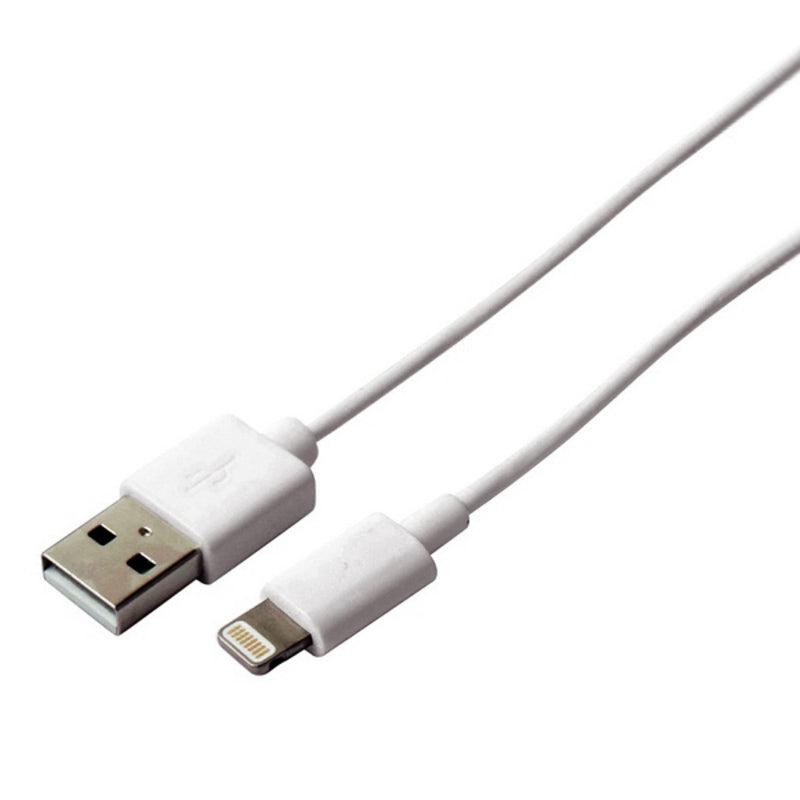 USB auf Lightning Kabel KSIX Apple-kompatibel Weiß