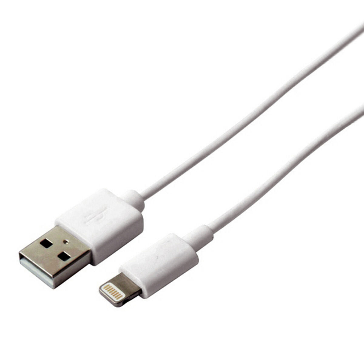 USB auf Lightning Kabel KSIX Apple-kompatibel Weiß
