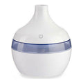 Aroma-Diffuser Luftbefeuchter mit mehrfarbiger LED, weißer Kunststoff (11 x 11