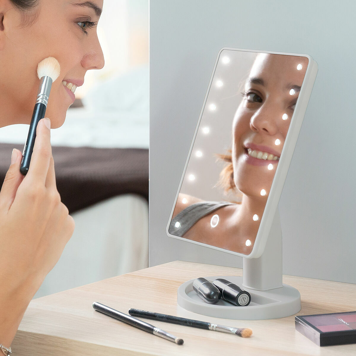 Tisch-LED-Kosmetikspiegel mit Touch-Funktion Perflex InnovaGoods