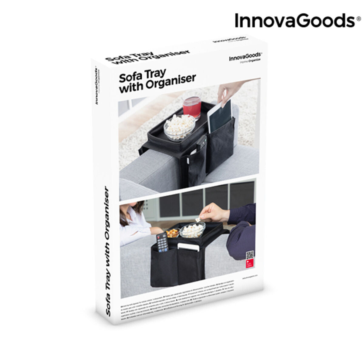 Sofa-Ablage mit Organizer für Fernbedienungen InnovaGoods