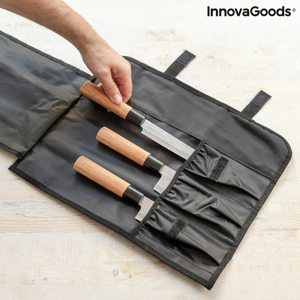 Messerset mit professionellem Tragekoffer Damas·Q InnovaGoods