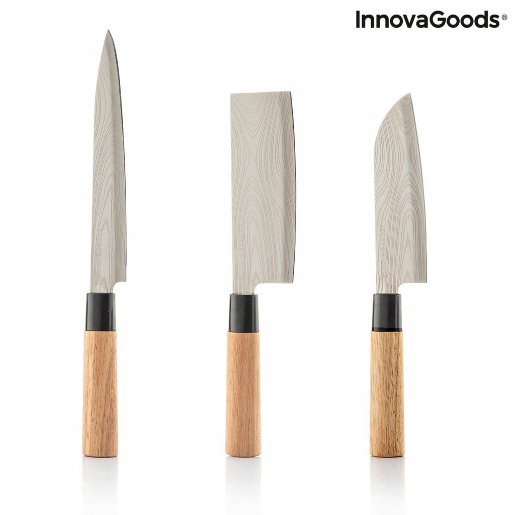 Messerset mit professionellem Tragekoffer Damas·Q InnovaGoods