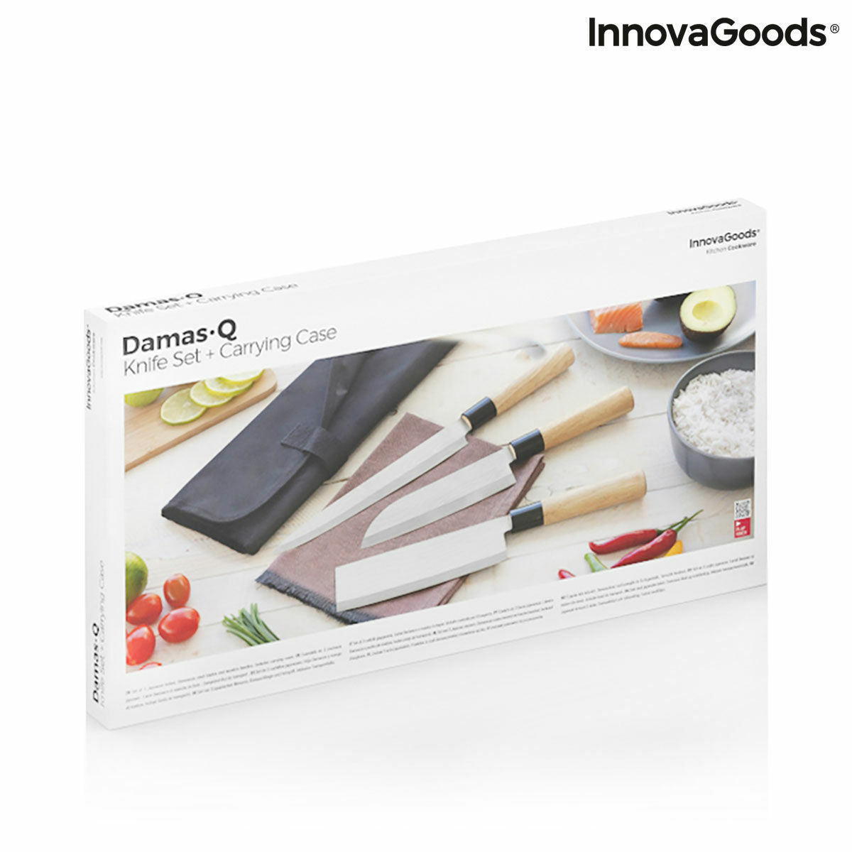 Messerset mit professionellem Tragekoffer Damas·Q InnovaGoods