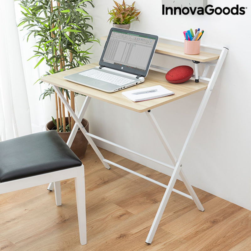 Klappschreibtisch mit Ablage Tablezy InnovaGoods