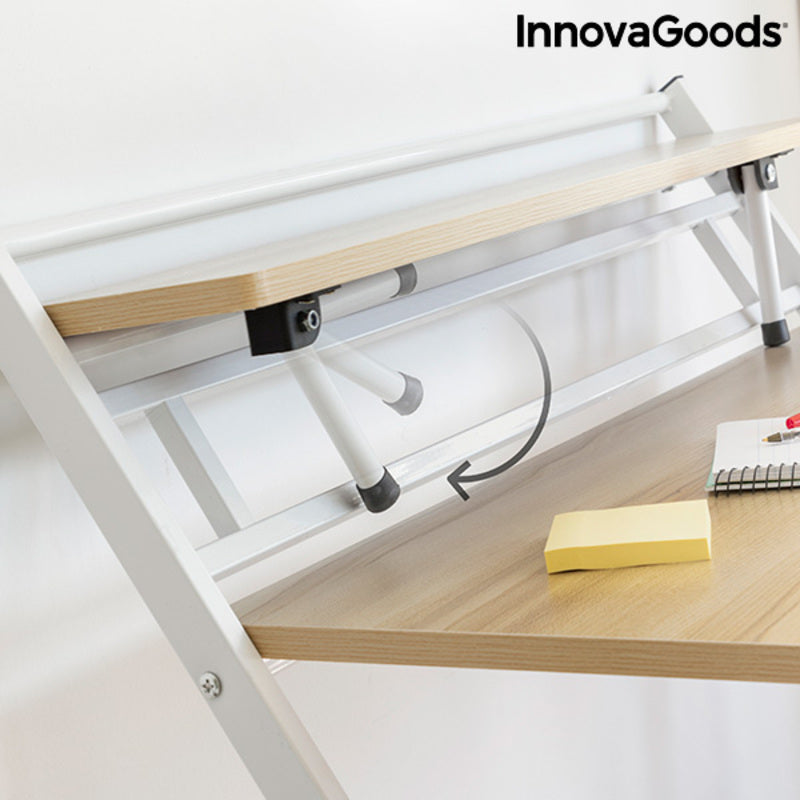 Klappschreibtisch mit Ablage Tablezy InnovaGoods