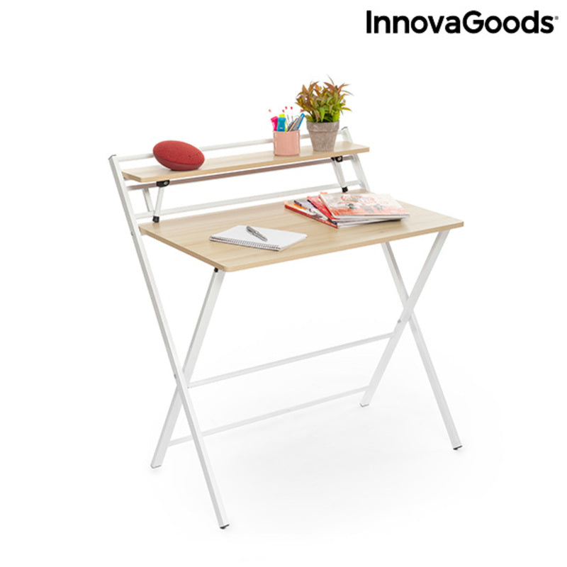 Klappschreibtisch mit Ablage Tablezy InnovaGoods