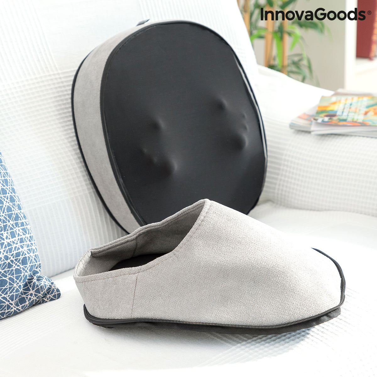 InnovaGoods Futsa 2-in-1 Shiatsu-Massagegerät mit Wärmefunktion
