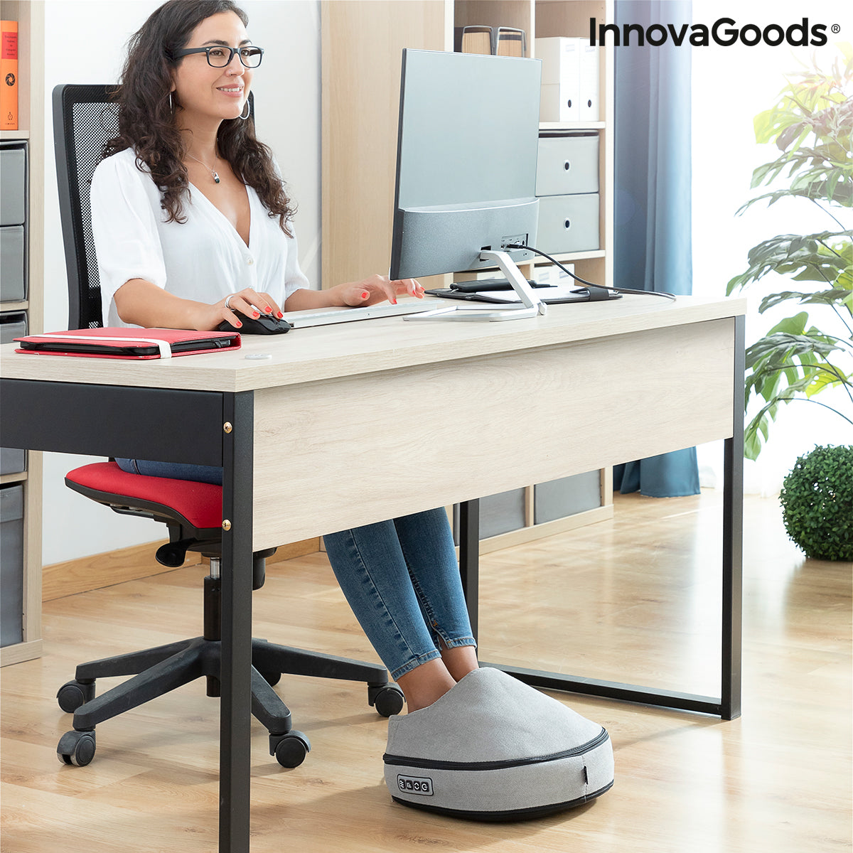 InnovaGoods Futsa 2-in-1 Shiatsu-Massagegerät mit Wärmefunktion
