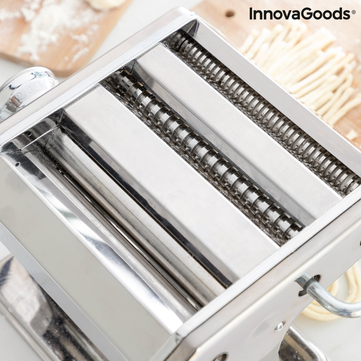 Maschine zur Herstellung frischer Pasta mit Rezepten Frashta InnovaGoods