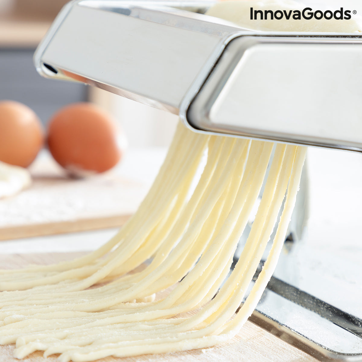 Maschine zur Herstellung frischer Pasta mit Rezepten Frashta InnovaGoods