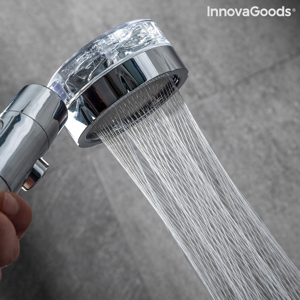 Öko-Dusche mit Druckpropeller und Reinigungsfilter Heliwer