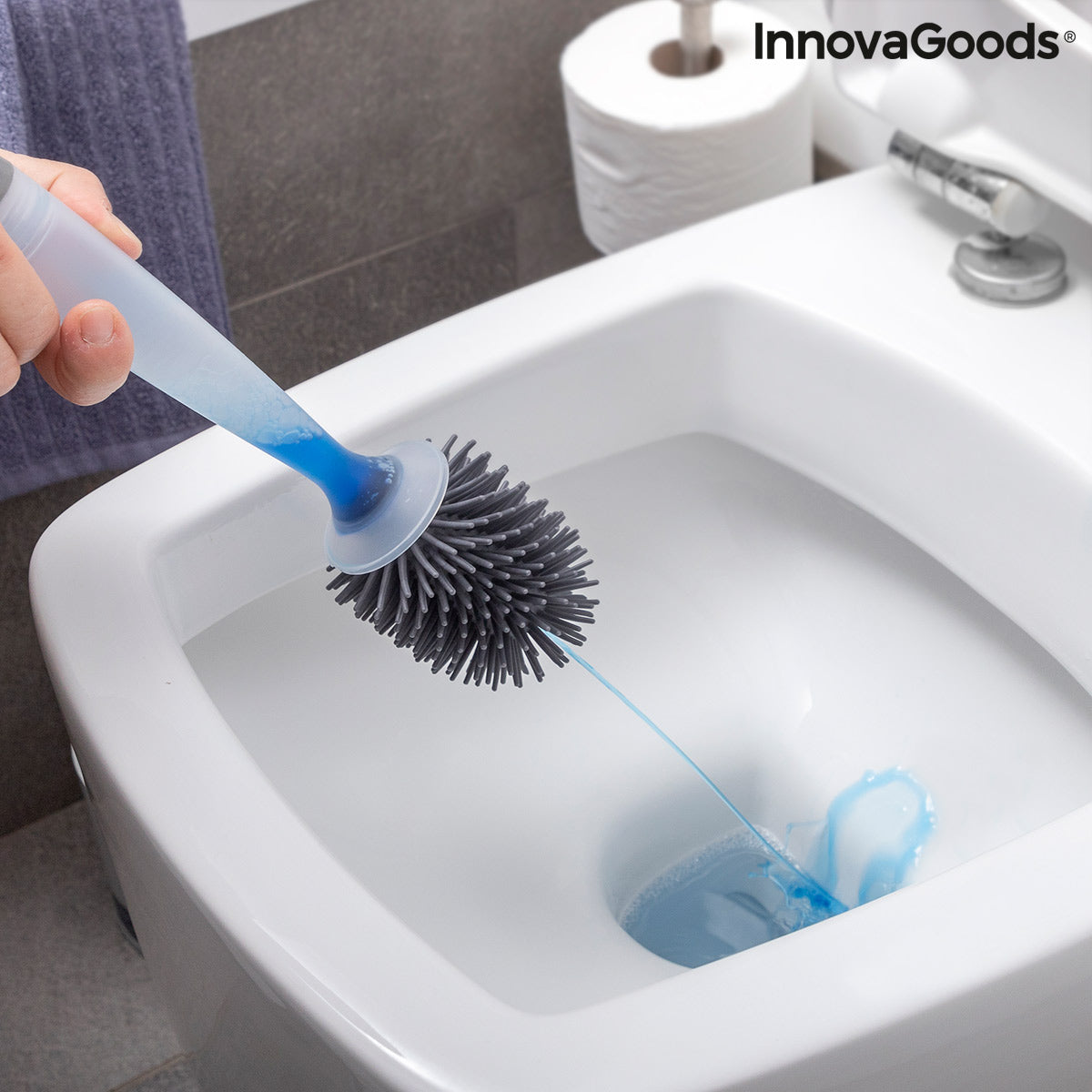 Toilet Brush with Detergent Dispenser Bruilet InnovaGoods