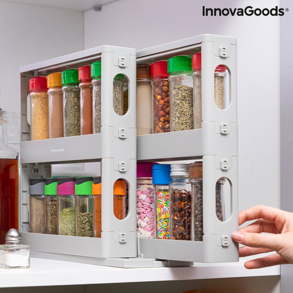 Schiebbarer und schwenkbarer Gewürzorganisator Rispick InnovaGoods