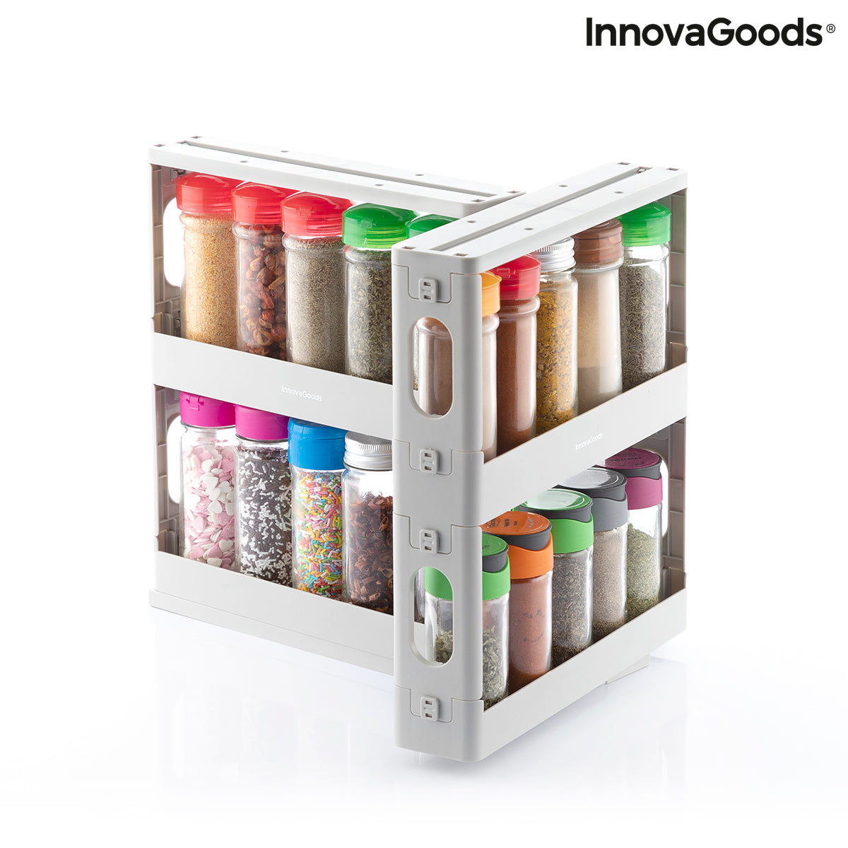 Schiebbarer und schwenkbarer Gewürzorganisator Rispick InnovaGoods