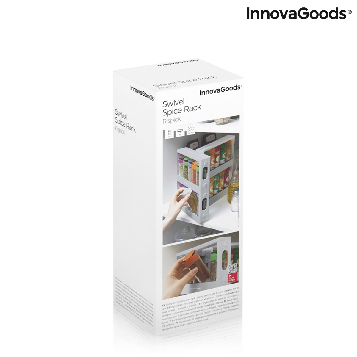 Schiebbarer und schwenkbarer Gewürzorganisator Rispick InnovaGoods