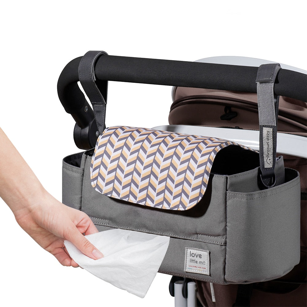 Kinderwagen-Organizer mit hoher Kapazität