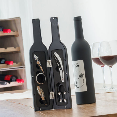 Flaschen-Weinset InnovaGoods 5-teilig