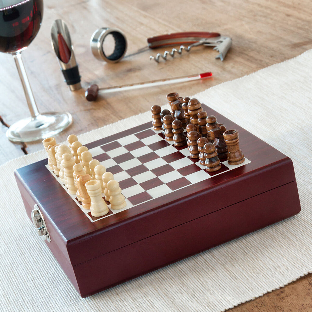 Schach-Wein-Set InnovaGoods 37 Teile