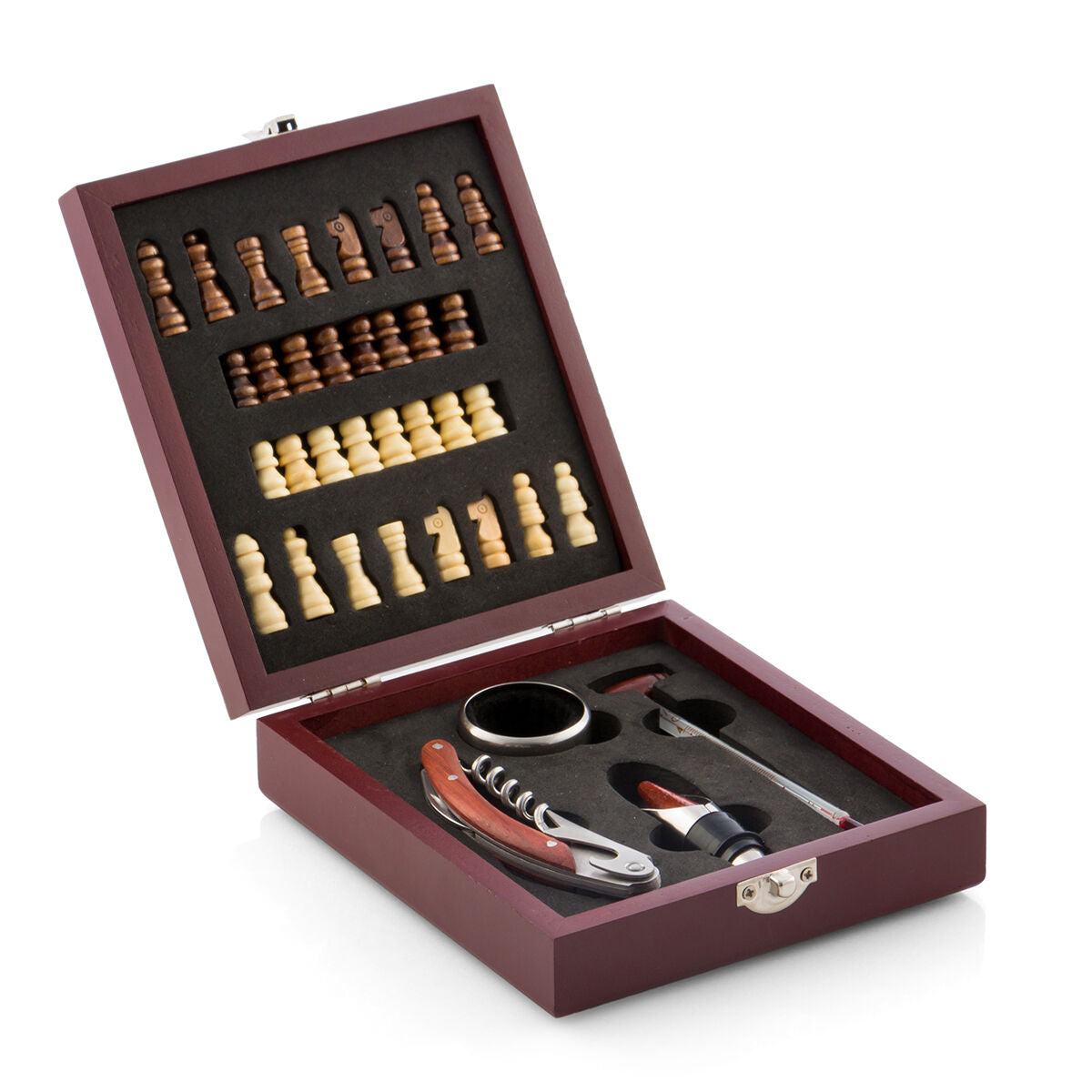 Schach-Wein-Set InnovaGoods 37 Teile
