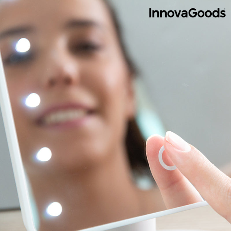 Tisch-LED-Kosmetikspiegel mit Touch-Funktion Perflex InnovaGoods