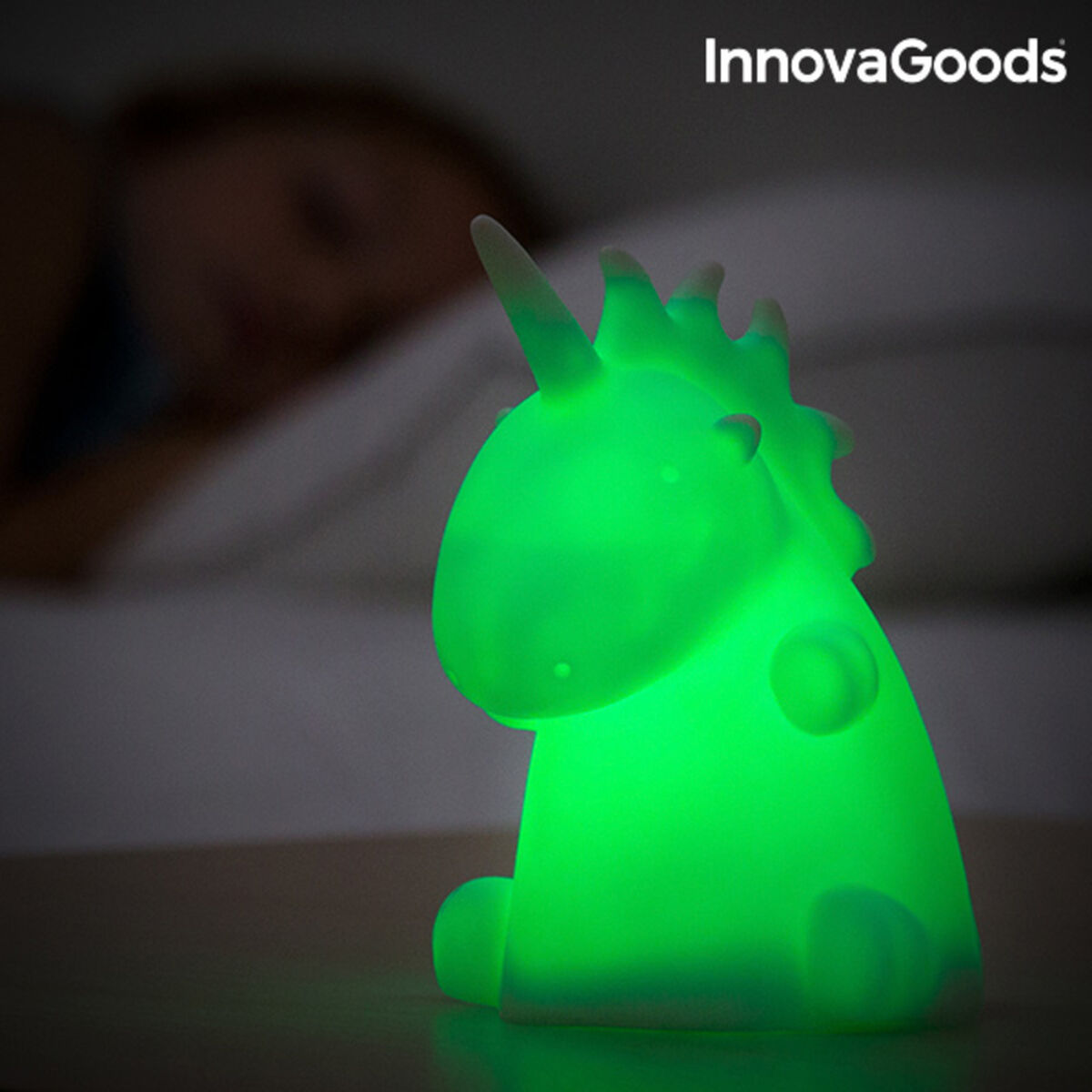 Mehrfarbige Einhornlampe LEDicorn InnovaGoods