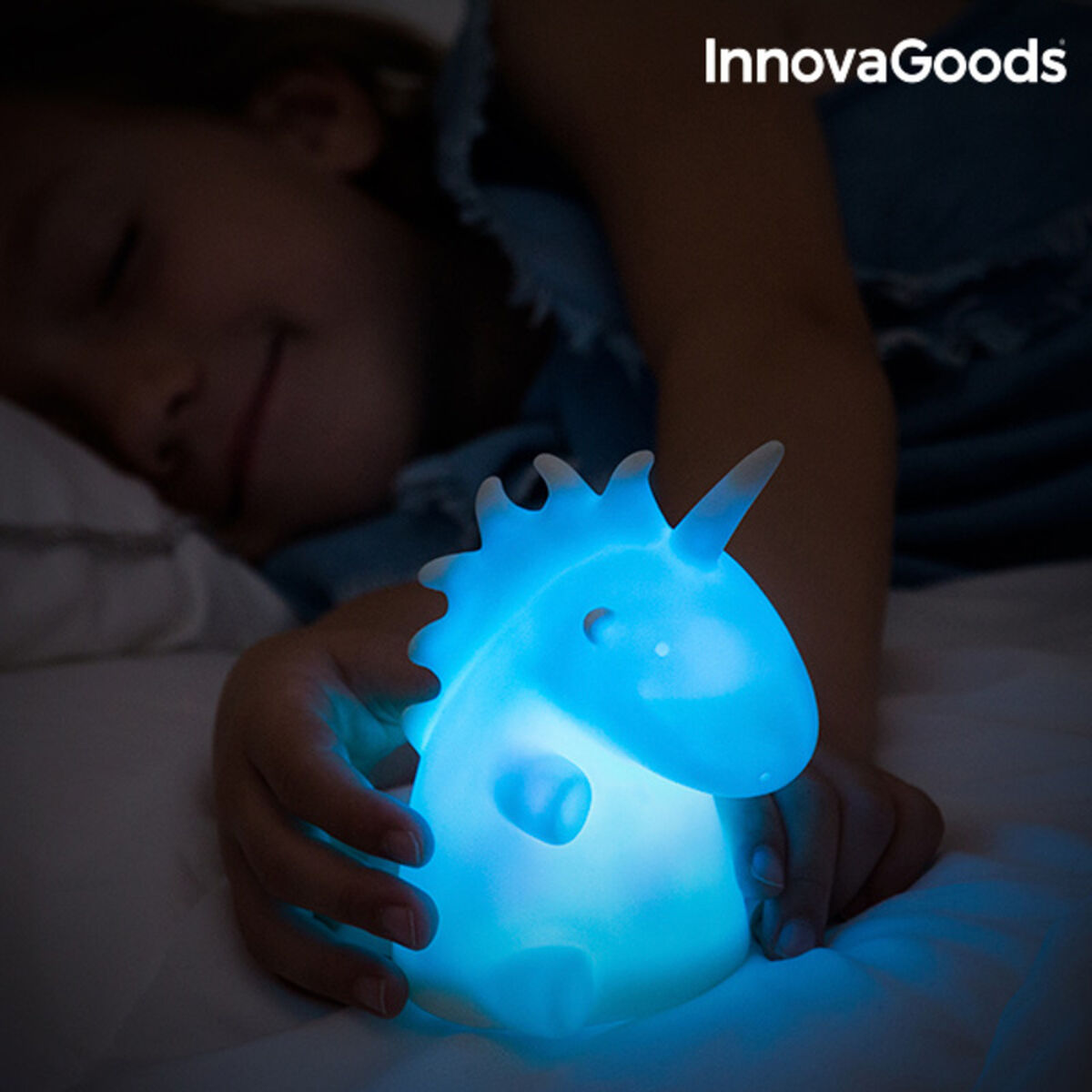 Mehrfarbige Einhornlampe LEDicorn InnovaGoods