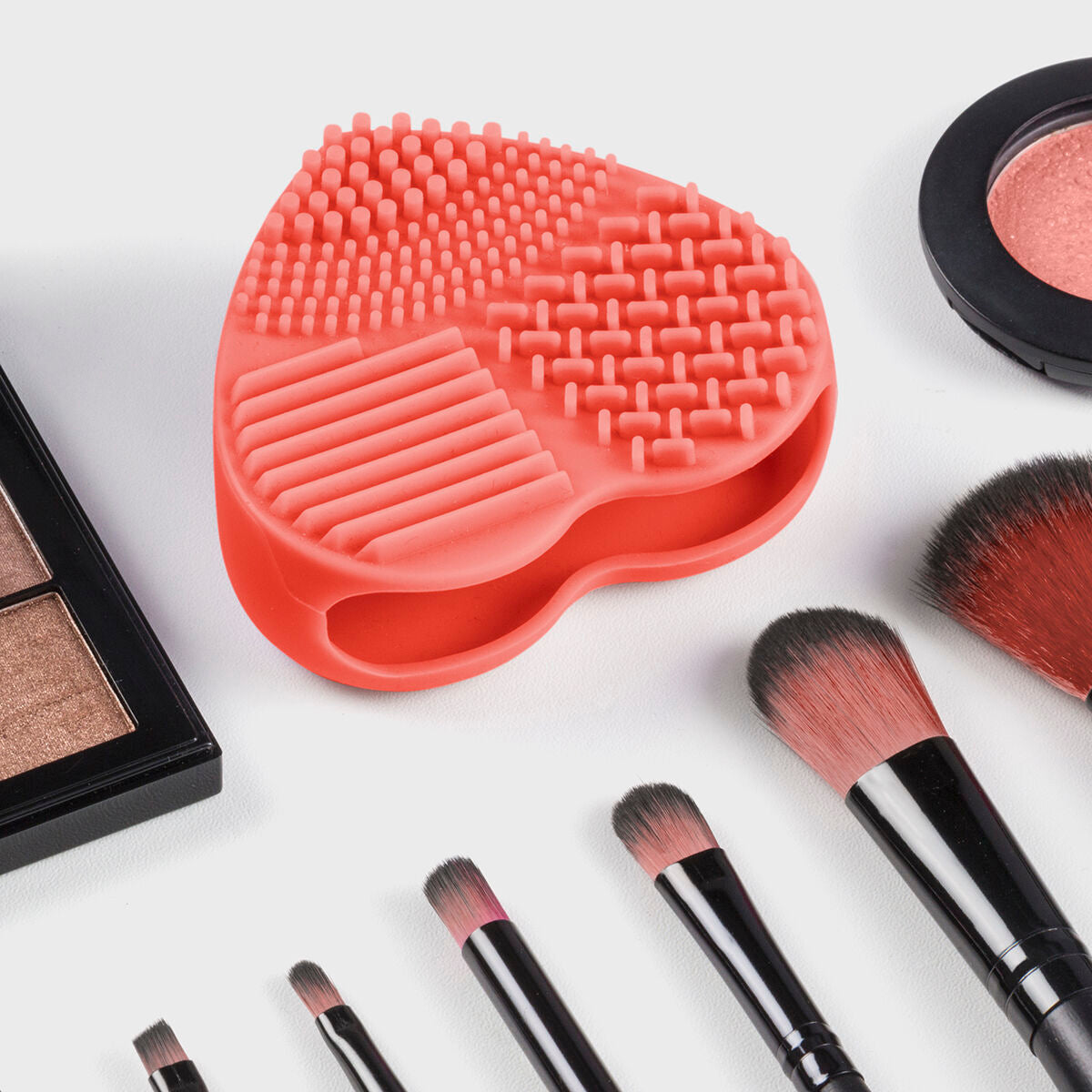 Make-up-Pinselreiniger Herz InnovaGoods