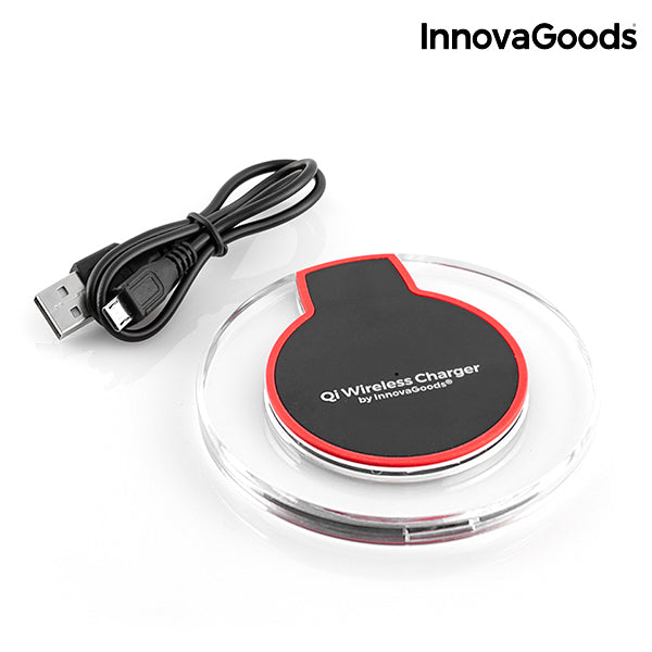 InnovaGoods Kabelloses Qi-Ladegerät für Smartphones