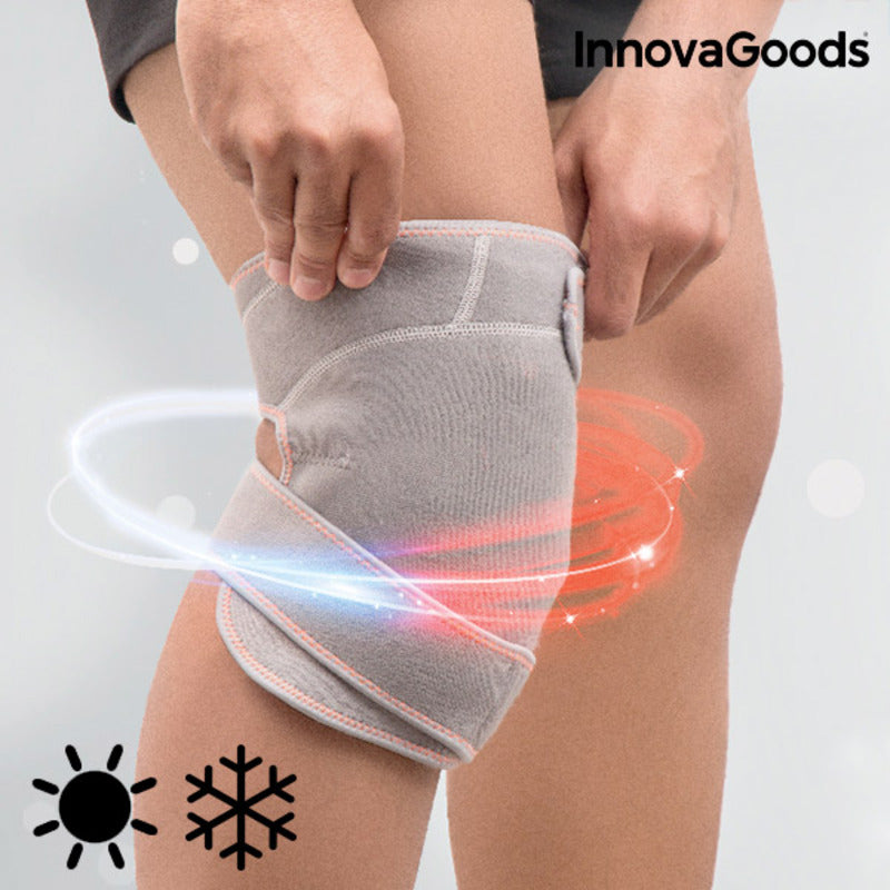 InnovaGoods Kniebandage mit Kälte- & Wärmegel