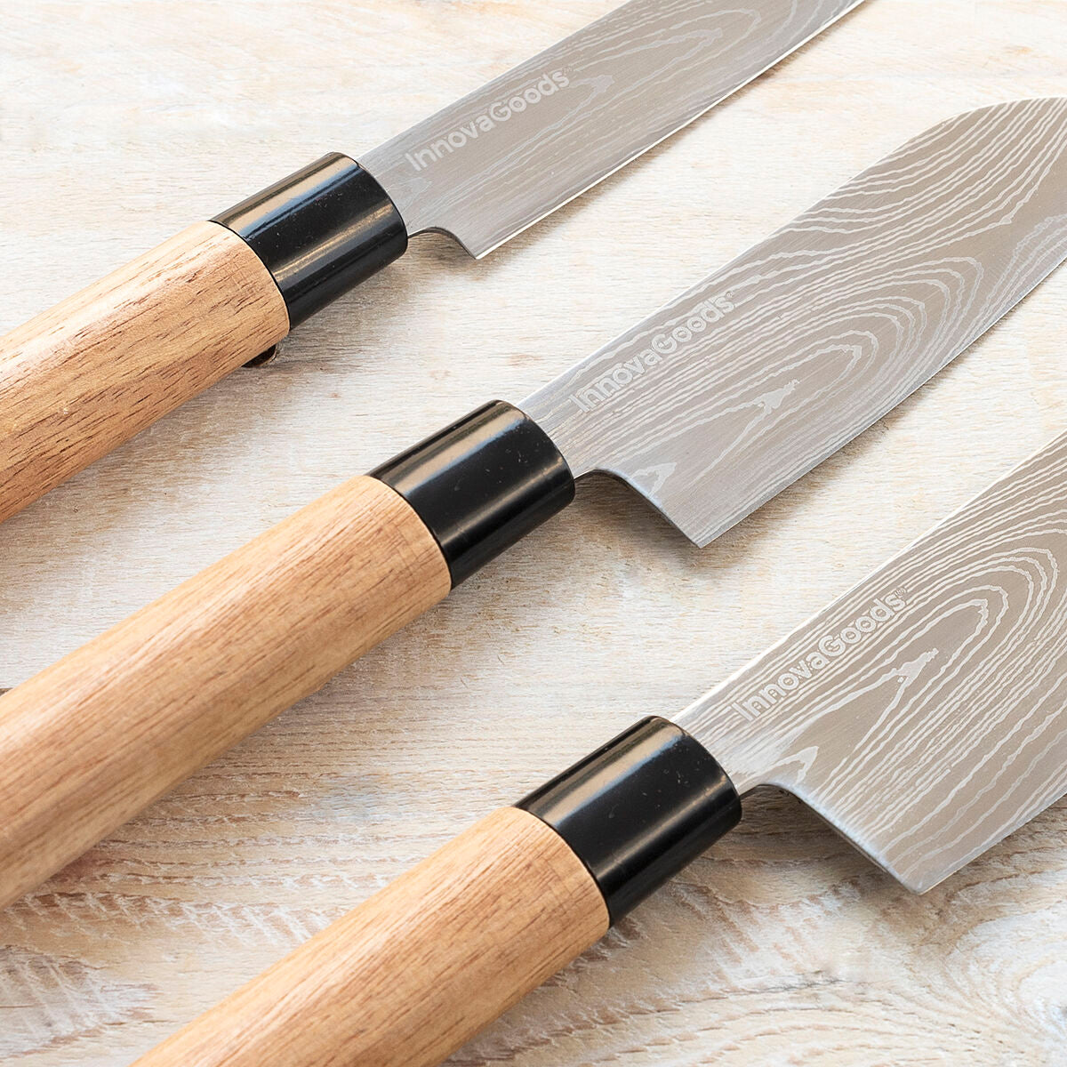 Messerset mit professionellem Tragekoffer Damas·Q InnovaGoods
