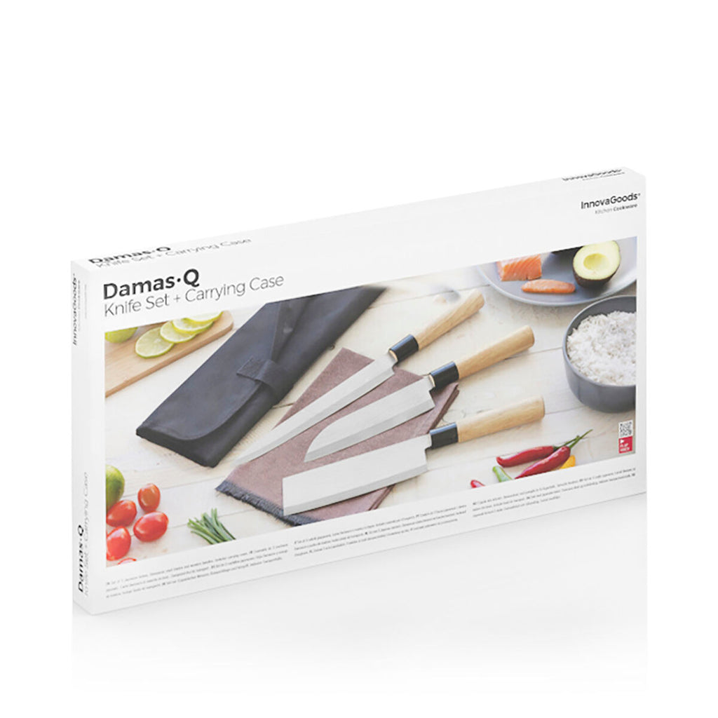 Messerset mit professionellem Tragekoffer Damas·Q InnovaGoods