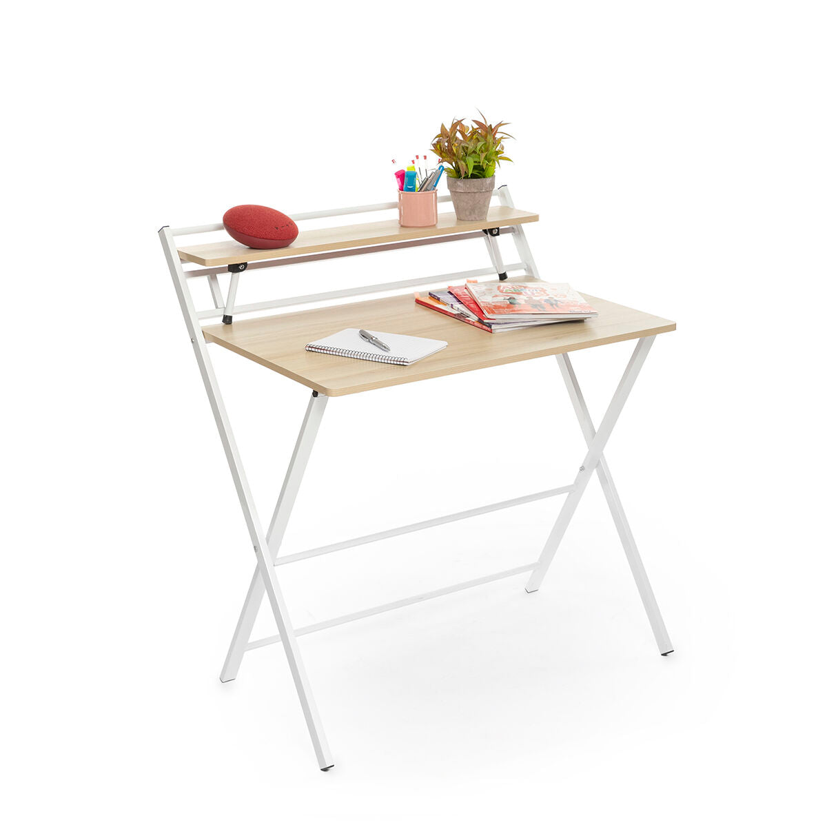 Klappschreibtisch mit Ablage Tablezy InnovaGoods