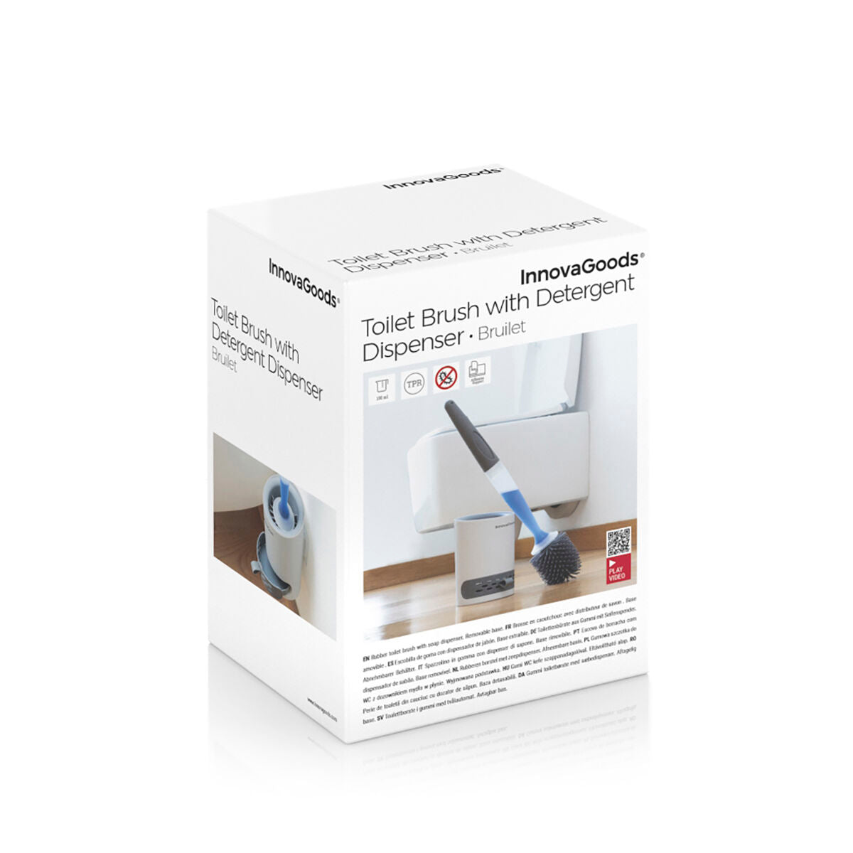 Toilettenbürste mit Spülmittelspender Bruilet InnovaGoods