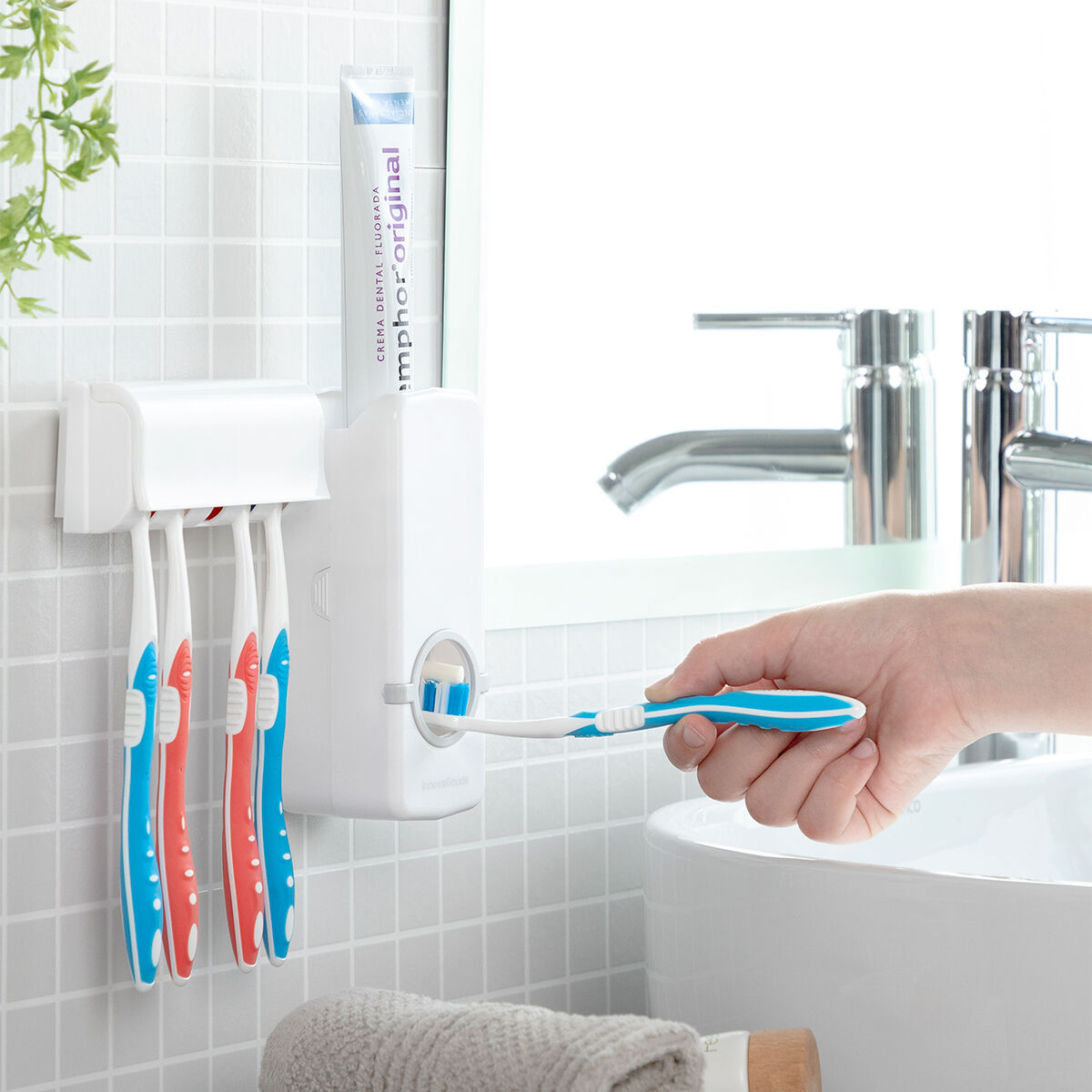 Zahnpastaspender und -halter Diseeth InnovaGoods