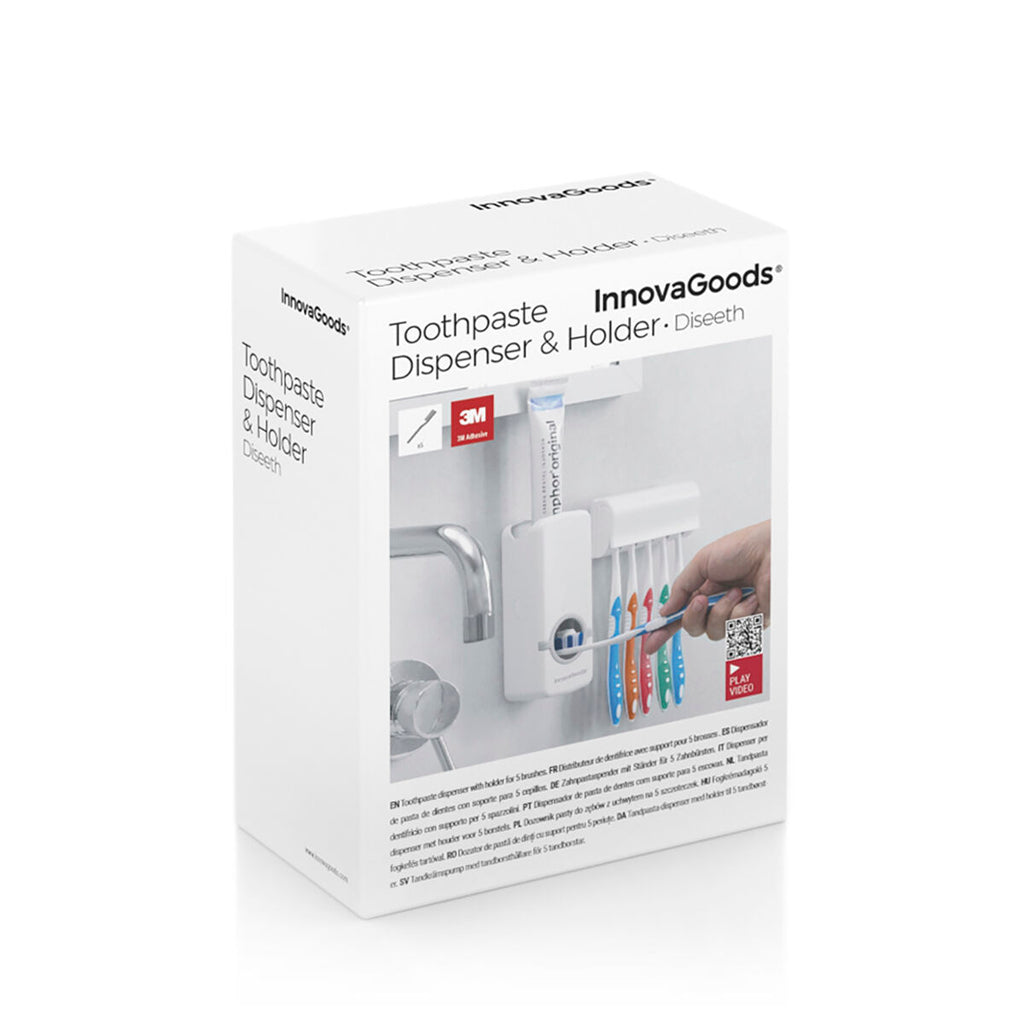 Zahnpastaspender und -halter Diseeth InnovaGoods