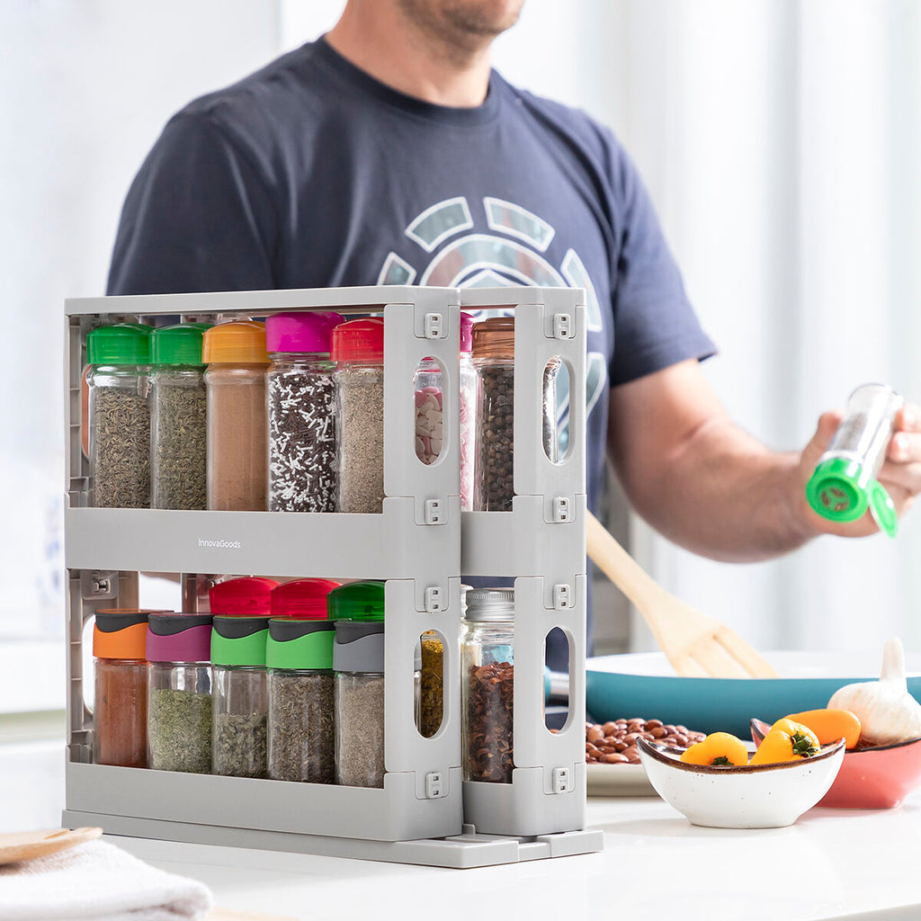 Schiebbarer und schwenkbarer Gewürzorganisator Rispick InnovaGoods