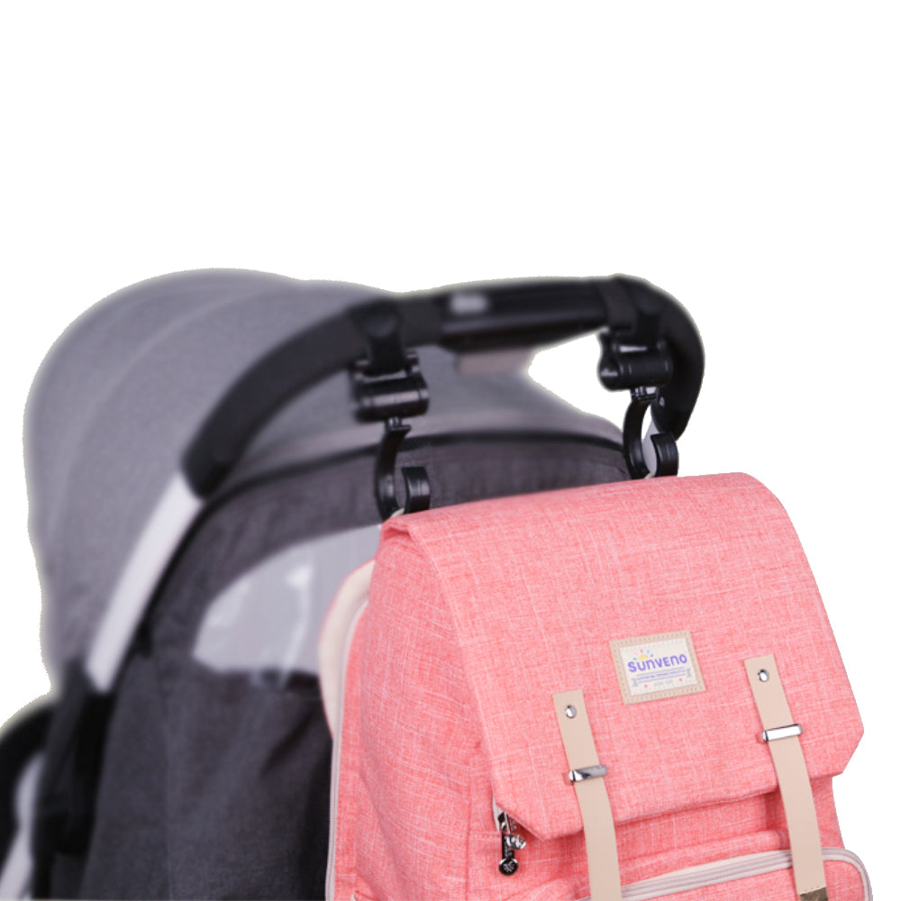 Canvas-Wickeltaschen-Reiserucksack