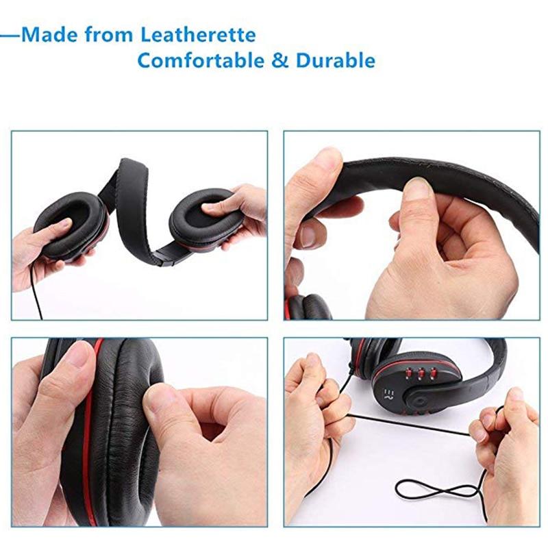 Kabelgebundenes Stereo-Gaming-Headset mit LED