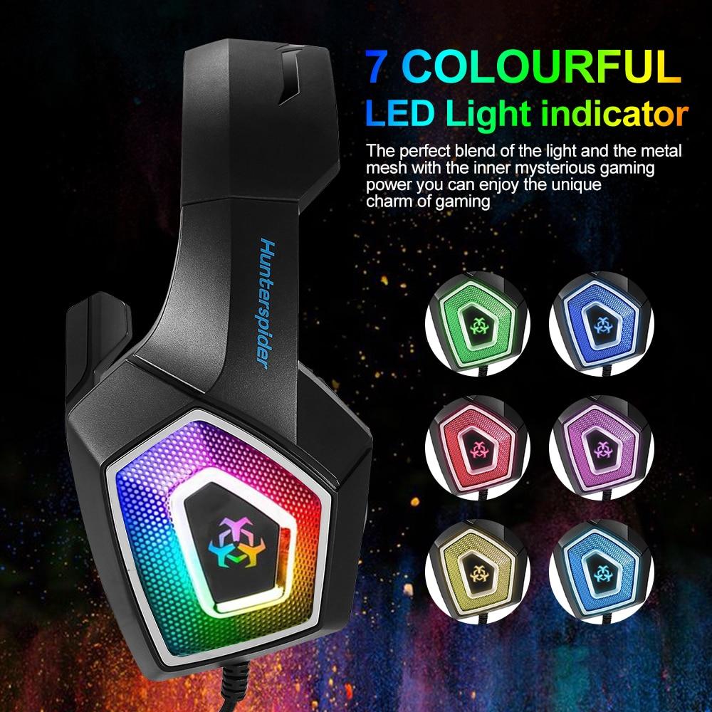 Stereo-RGB-Gaming-Headset mit Mikrofon
